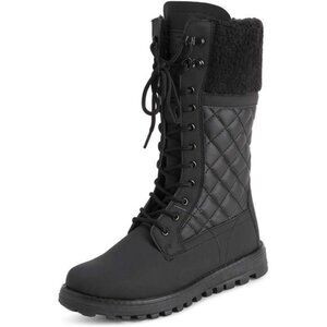 Women's Faux Fur Warm Thermal Waterproof Outdoor Walking Snow Winter